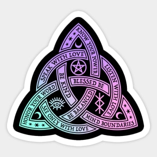 Know Your Power Trinity Knot Sticker